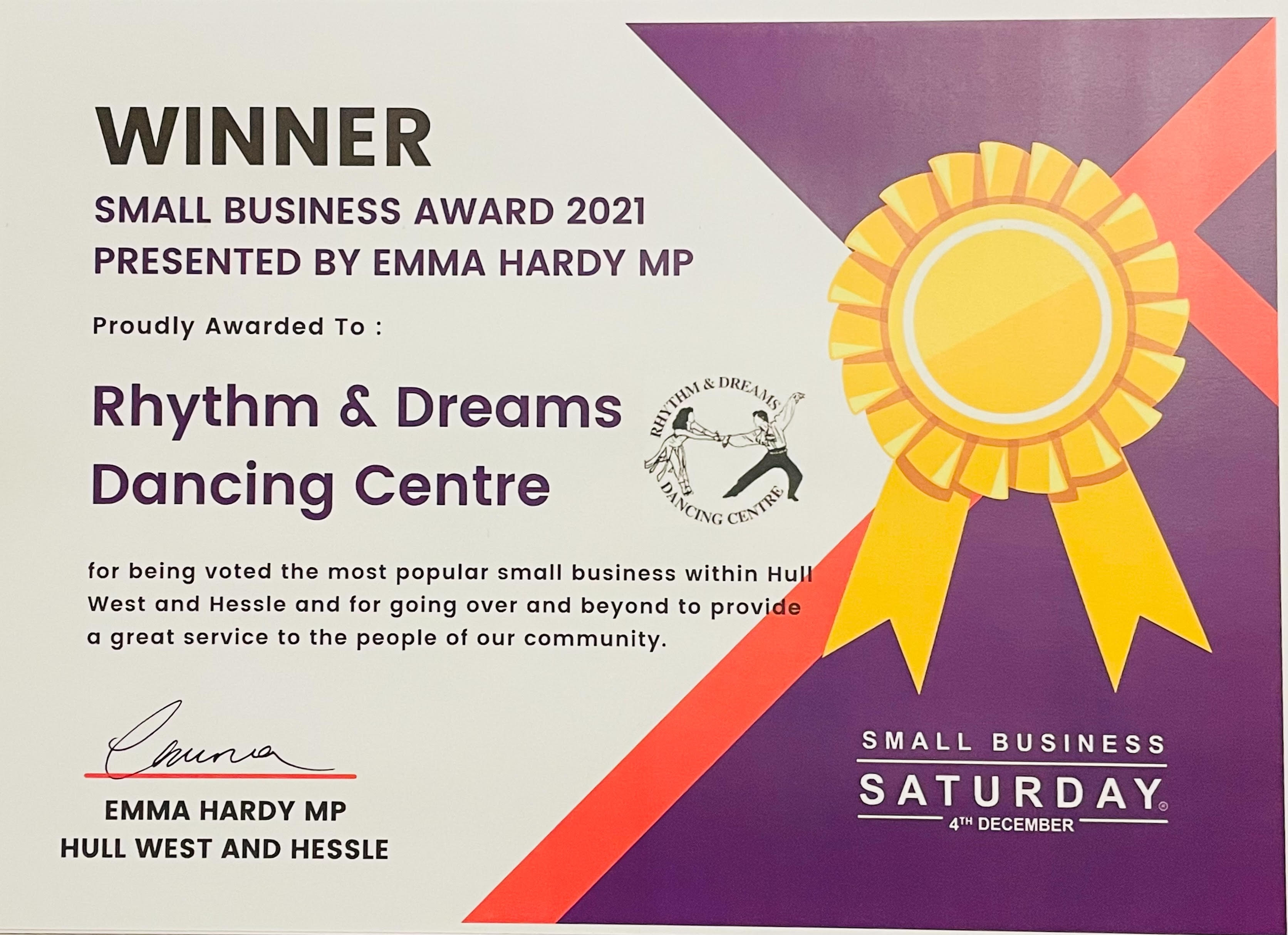 small business winner